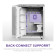 NZXT H9 Flow RGB+ (2025) Dual Chamber Mid Tower ATX Gaming PC Case - White
