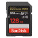 SanDisk Extreme 128GB UHS-I Class10 SDHC Memory Card - Black