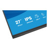 iiyama ProLite XB2797QSN-B1 27" Quad HD IPS 75Hz 1ms USB-C Height Adjustable Monitor with Speakers - Matte Black