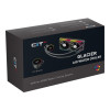CiT Pro Glacier 240mm Black ARGB Infinity 4-Pin PWM AIO Temperature Display Liquid Cooler