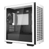 DeepCool CH370 WH Micro ATX Tempered Glass Gaming PC Case - White