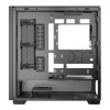 Antec Flux SE Wood Sound Dampened Mid Tower Gaming PC Case - Black