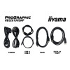 iiyama ProGraphic HB3201UHSNP-B1 31.5" 4K Ultra HD IPS Black 60Hz 4ms USB-C Height Adjustable Monitor with Speakers - Matte Black