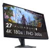 Dell Alienware AW2725QF 27" IPS Dual Refresh UHD 4K 165Hz / FHD 360Hz 0.5ms G-Sync Compatible Gaming Monitor