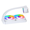 CiT Pro Glacier 240mm White ARGB Infinity 4-Pin PWM AIO Liquid Cooler