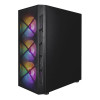 1st Player Firebase XP RGB Fans Tempered Glass Mid Tower PC Case