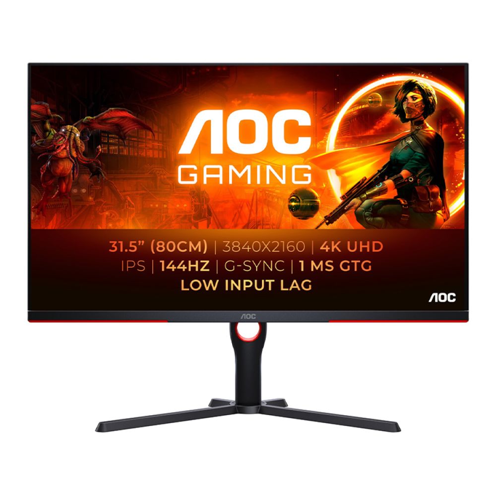 AOC G-Series U32G3X/BK 31.5-inch 4K Ultra HD gaming monitor