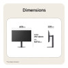 LG UltraGear 27GX790B-B 27" OLED Dual Refresh QHD 540Hz Full HD 720Hz 0.02ms Height Adjustable Gaming Monitor