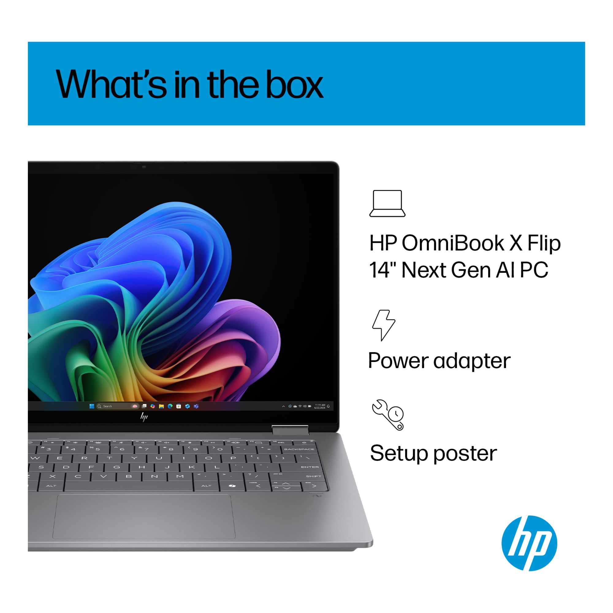 HP OmniBook X Flip NGAI 14-fm0001na Ultra 7 256V 16GB RAM Laptop