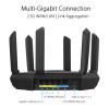 ASUS RT-AXE7800 Tri-Band WiFi 6E AiProtection Pro Wireles Router