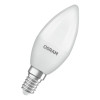 Osram Base Classic B40 5.7 Watt E14 Warm White Frosted LED Bulb - Triple Pack