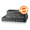 Zyxel GS1915-24EP L2 Gigabit Ethernet 12 Port PoE Managed Switch - Black