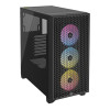 Corsair 3000D Airflow RGB Mid Tower Tempered Glass ATX Gaming PC Case - Black