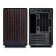 Lian Li A3-mATX Wood Edition Steel Mesh Micro Form Factor Gaming PC Case - Black