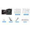 MSI PRO B650M-A WIFI Micro ATX AMD Socket AM5 Motherboard