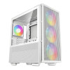 DeepCool CH560 WH Mid Tower Tempered Glass Gaming PC Case - White