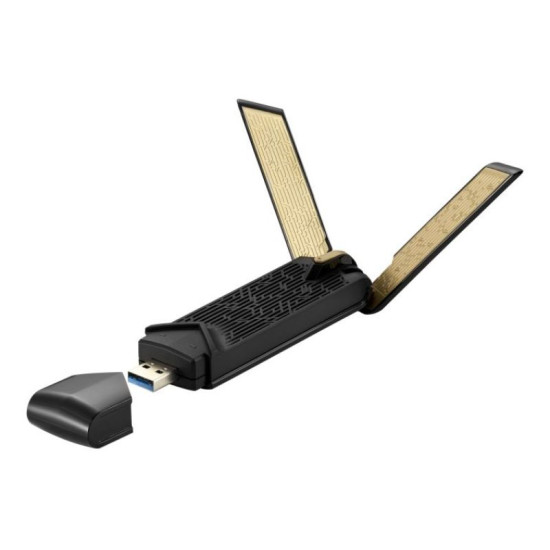 ASUS AX1800 USB-AX56 Dual-Band Wi-Fi 6 USB Adapter for Seamless Internet
