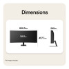 LG UltraWide U6 34U601B 34" Quad HD VA 120Hz 5ms FreeSync Premium Curved Monitor