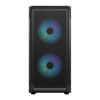 Fractal Design Focus 2 RGB Black ATX Mid Tower Tempered Glass PC Case