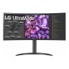 LG Ultrawide 34WQ75C-B 34" Curved IPS UltraWide Quad HD Height Adjustable Built in Speakers Monitor