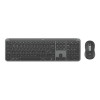 Logitech MK950 Signature Wireless + Bluetooth Keyboard & Mouse Combo - Graphite