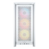 Corsair FRAME 4000D RS ARGB Tempered Glass Mid Tower Gaming PC Case - White