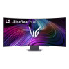 Refurbished - LG UltraGear 45GX90SA-B 45" Curved OLED WQHD 240Hz 0.03ms G-Sync Height Adjustable Gaming Monitor with webOS