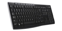 Logitech K270 Wireless QWERTY Keyboard - Black