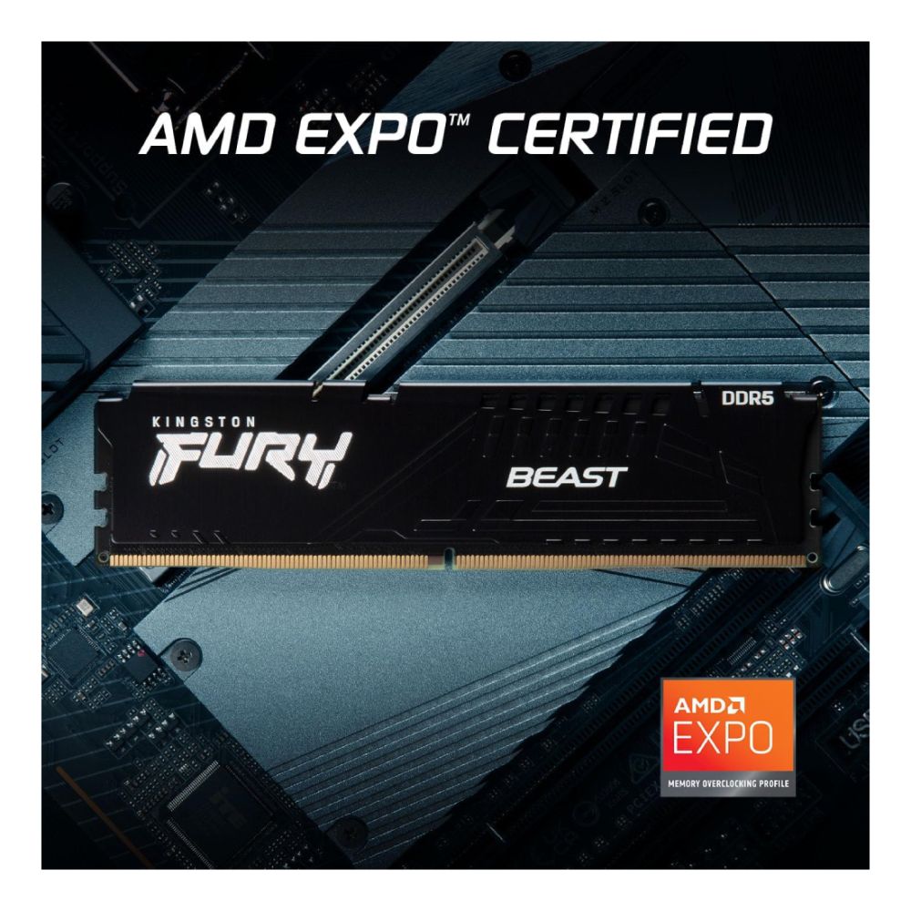 Kingston FURY Beast 32GB 6000MHz DDR5 Desktop RAM