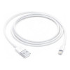 Apple MUQW3ZM/A Lightning to USB-A Cable 1m To Sync and Charge Smartphone White