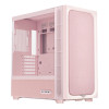 TRYX FLOVA F50 Tempered Glass Mid Tower Gaming PC Case - Pink