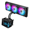 ASUS ROG Ryuo IV SLC 360 ARGB Intel/AMD AIO Liquid CPU Cooler - Black