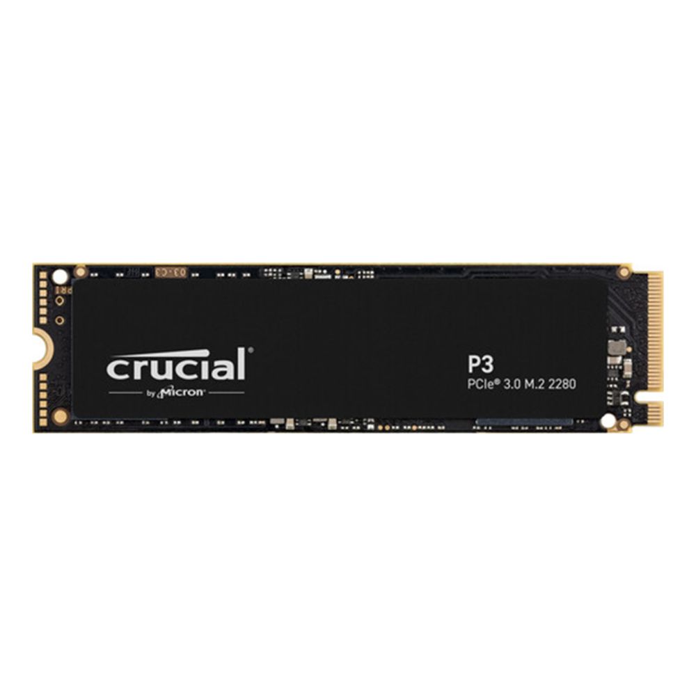 CT1000P3SSD8: Crucial P3 1TB NVMe M.2 SSD - Black