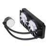 CiT Pro Glacier 240mm Black ARGB Infinity 4-Pin PWM AIO Liquid Cooler