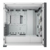 Corsair iCUE 5000X RGB Mid Tower Tempered Glass ATX Gaming PC Case - White
