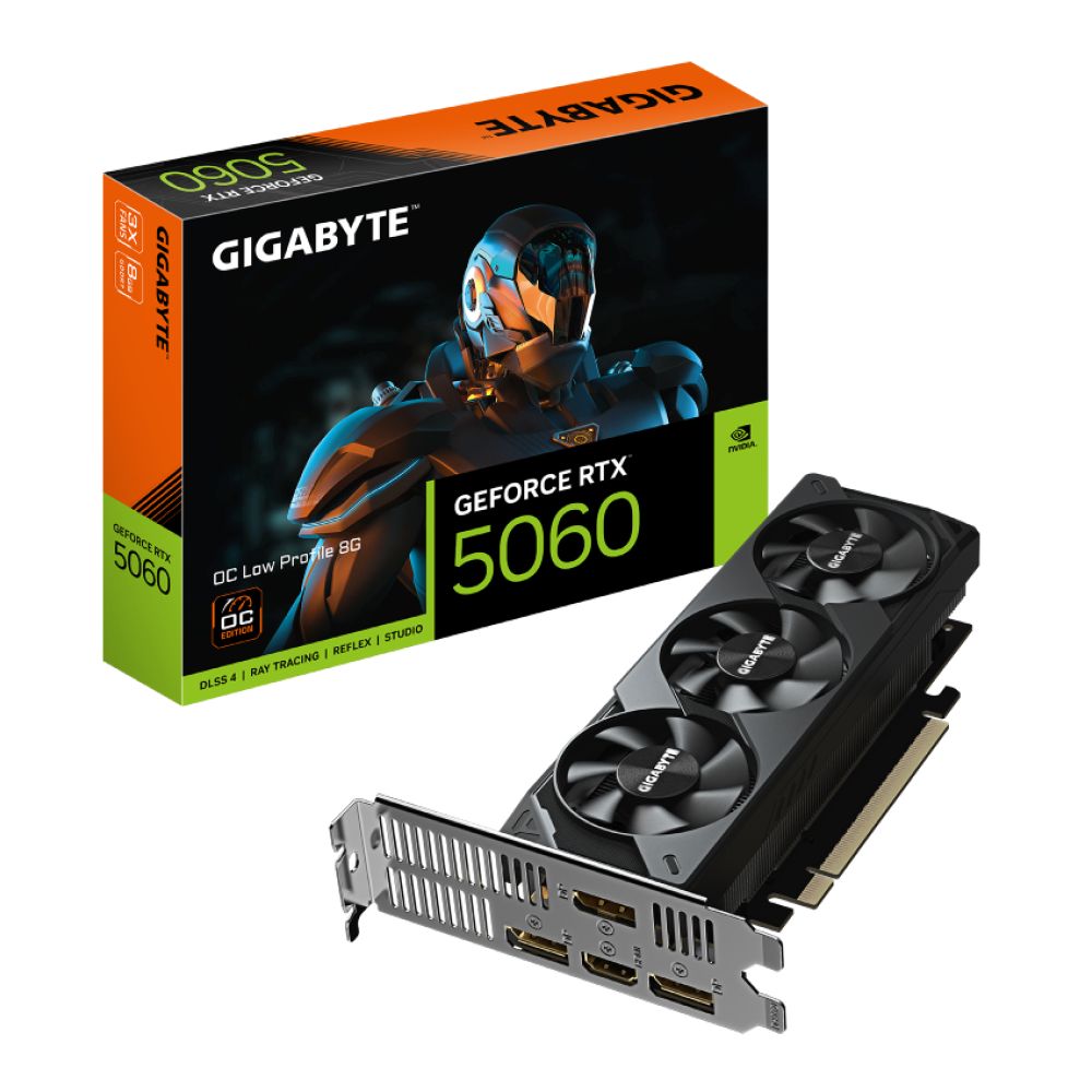 Gigabyte RTX 5060 Low Profile OC 8GB - GV-N5060OC-8GL
