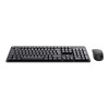 Trust TKM-360 Full-size Wireless Keyboard and Mouse Set - Black