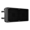 CiT Pro Glacier 240mm Black ARGB Infinity 4-Pin PWM AIO Temperature Display Liquid Cooler