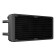 CiT Pro Glacier 240mm Black ARGB Infinity 4-Pin PWM AIO Temperature Display Liquid Cooler