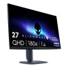 Dell Alienware AW2725DM 27" IPS Quad HD 180Hz 1ms Freesync G-Sync compatible Height Adjustable Gaming Monitor