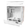 Antec Flux PRO Wood Tempered Glass Full Tower Gaming PC Case - White