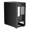 1st Player IS3-BK ARGB Tempered Glass Mid Tower Gaming Case - Black