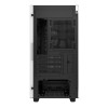 DeepCool CH370 WH Micro ATX Tempered Glass Gaming PC Case - White