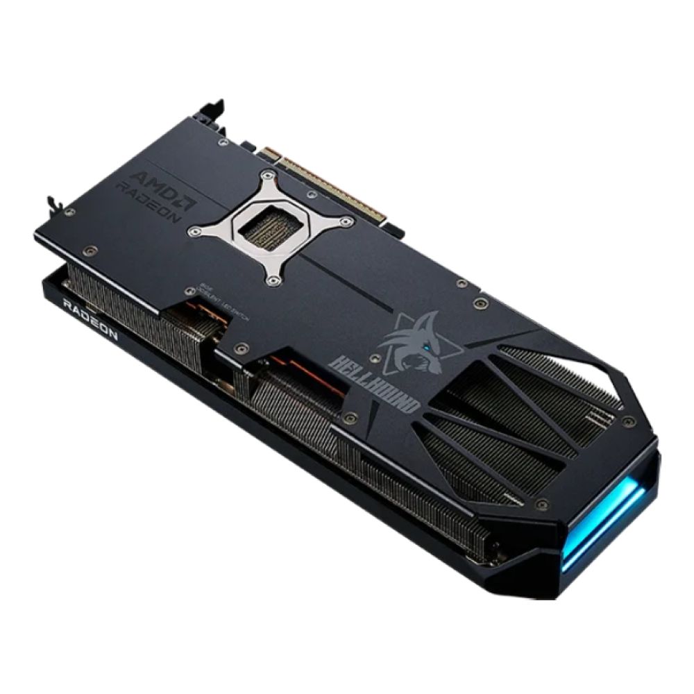 AMD RX 9070XT Hellhound 16GB OC GPU - RX9070XT 16G-L/OC