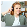 Trust Ayda USB-ENC PC Wired On-Ear Stereo Headset - Black