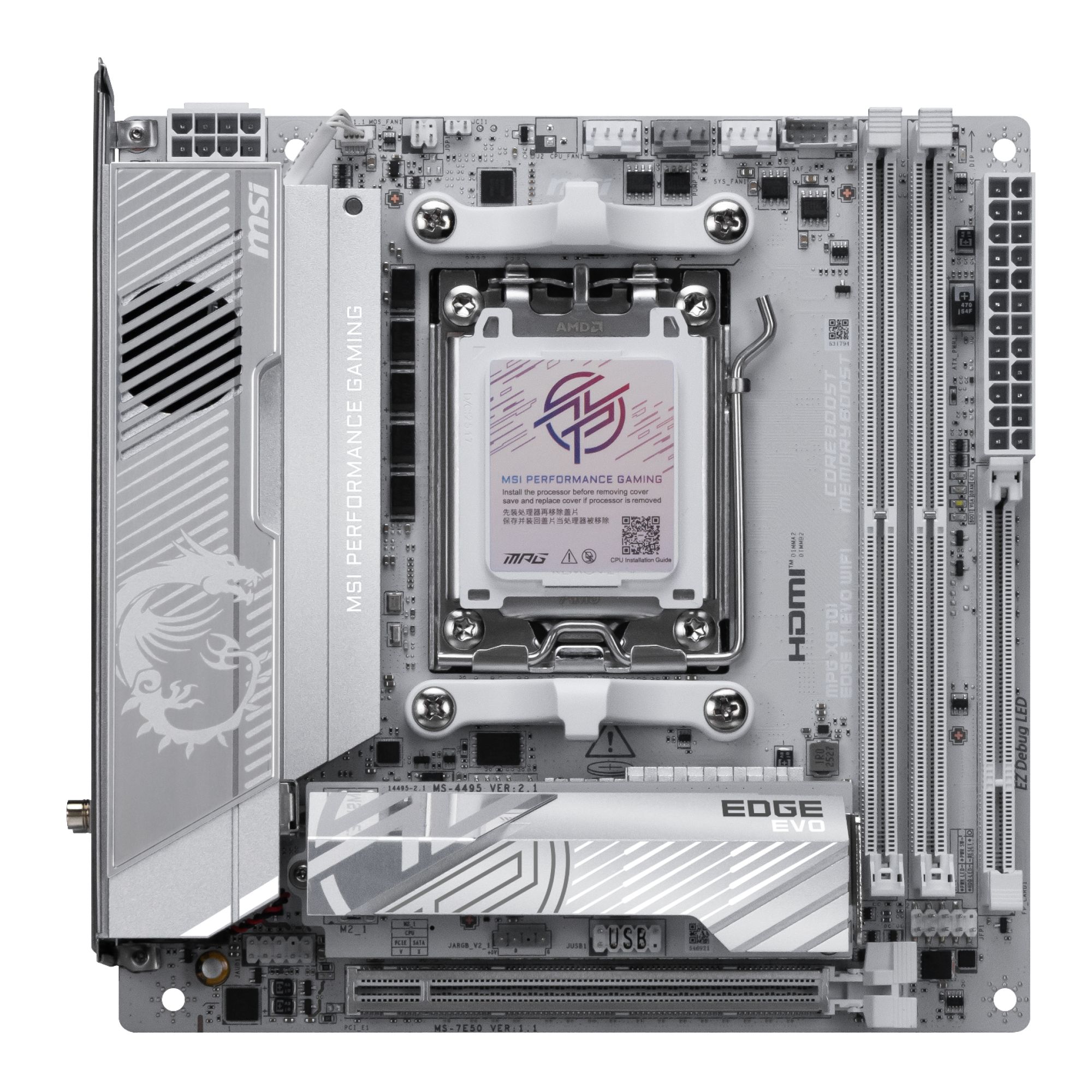 MSI MPG X870I AM5 X870 Mini-ITX Motherboard
