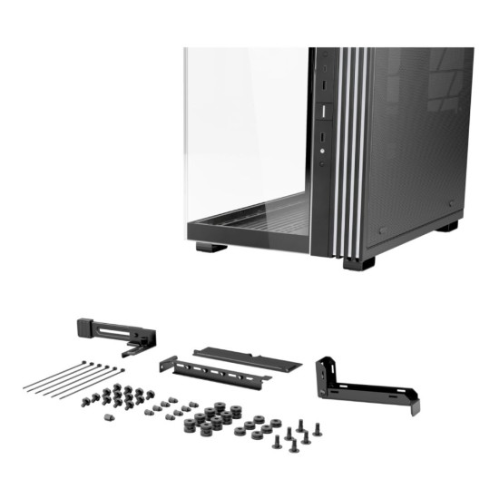 Be Quiet Light Base 600 DX Black ATX case designed for quiet operation and superior cooling efficiency
