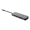 Trust Dalyx 8-in-1 Multiport USB-C Adapter - Grey