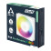 ARCTIC P14 Pro 140mm Reverse A-RGB PWM Fan - White 3 Pack