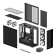 Arctic Xtender ARGB Mirror Tempered Glass Mid Tower PC Case - Black